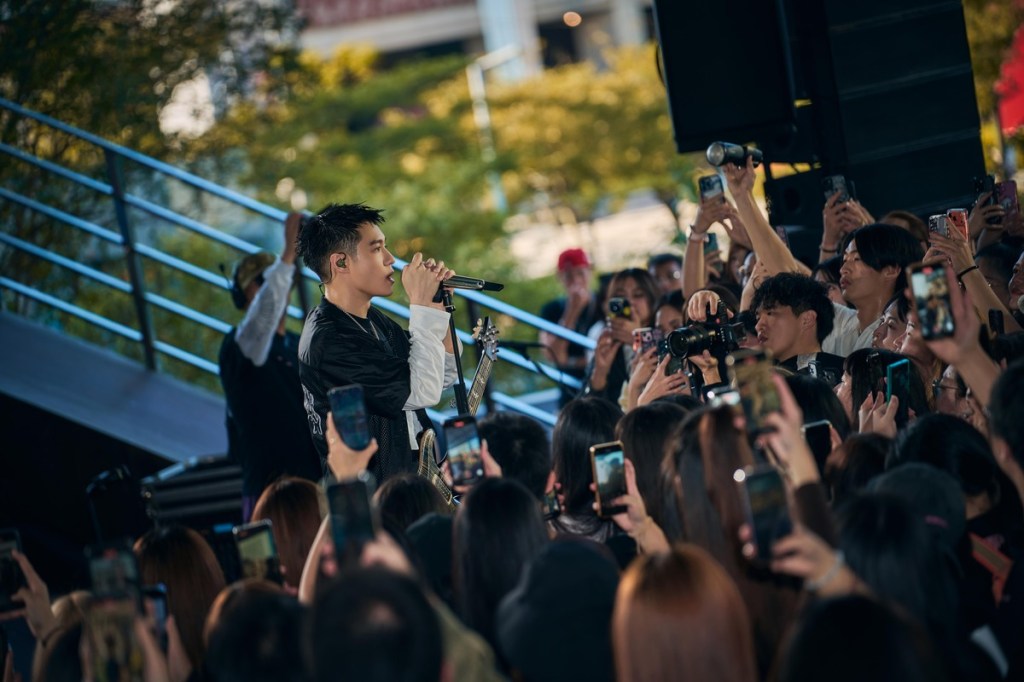 周湯豪在極限運動場舉辦《LOVE RAGE HOPE》BLOCK PARTY (照片提供:環球音樂)