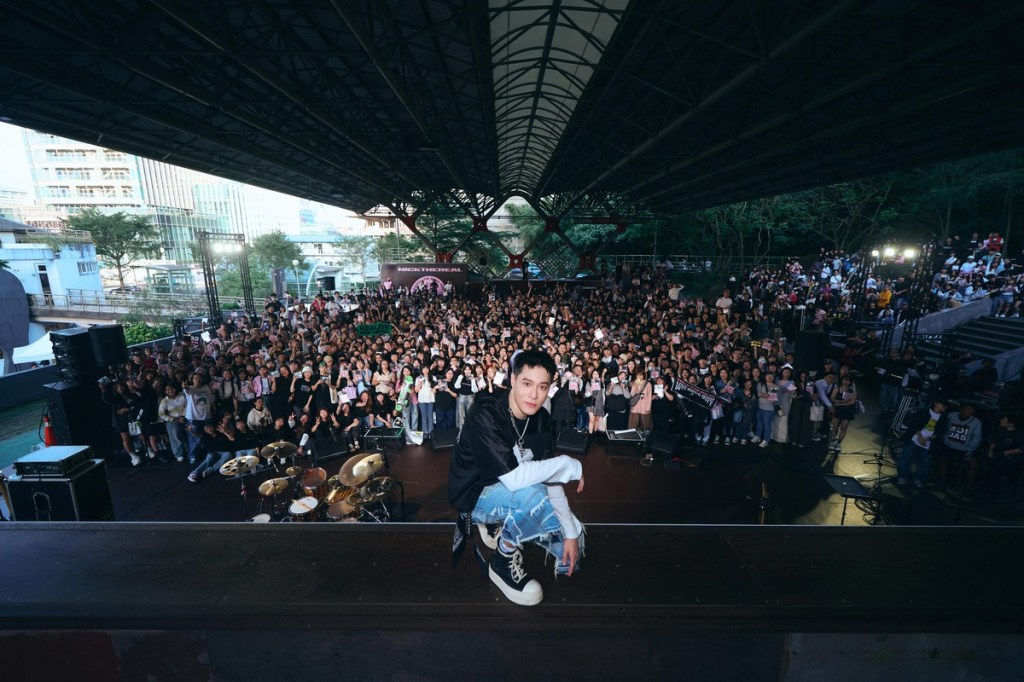 周湯豪在極限運動場舉辦《LOVE RAGE HOPE》BLOCK PARTY (照片提供:環球音樂)