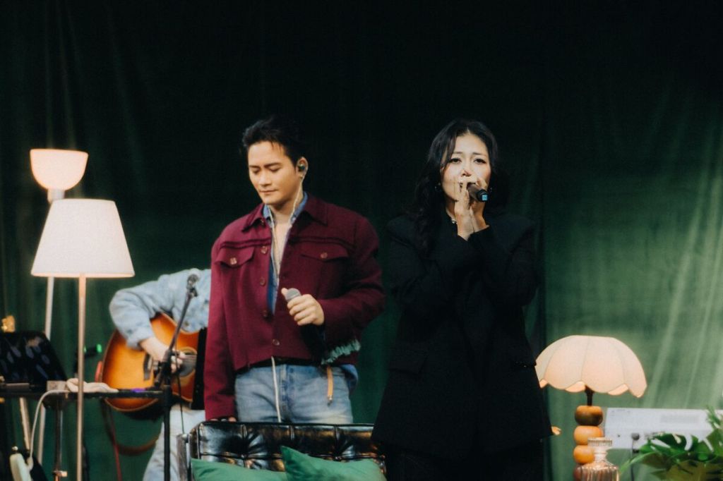 大Q秉洛驚喜邀約「雙金歌后」姑慕‧巴紹同台合唱 (圖_众悅娛樂 提供)