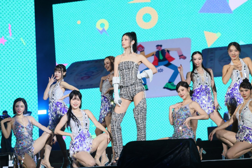 李千娜第一次參加台北跨年演出