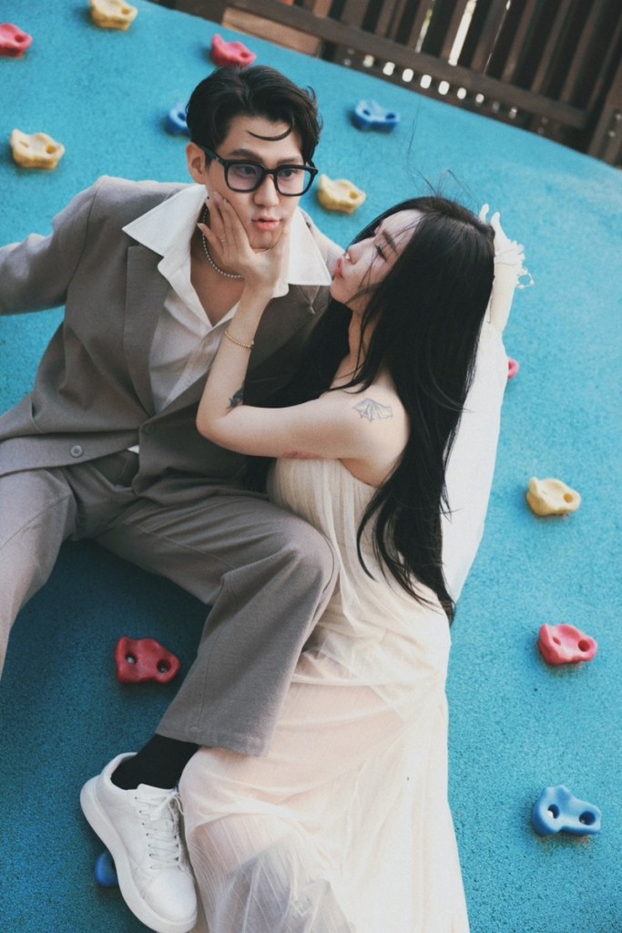 -李玉璽用〈剛剛好〉迎接人夫第一個新年  ( 晴空鳥  提供 )