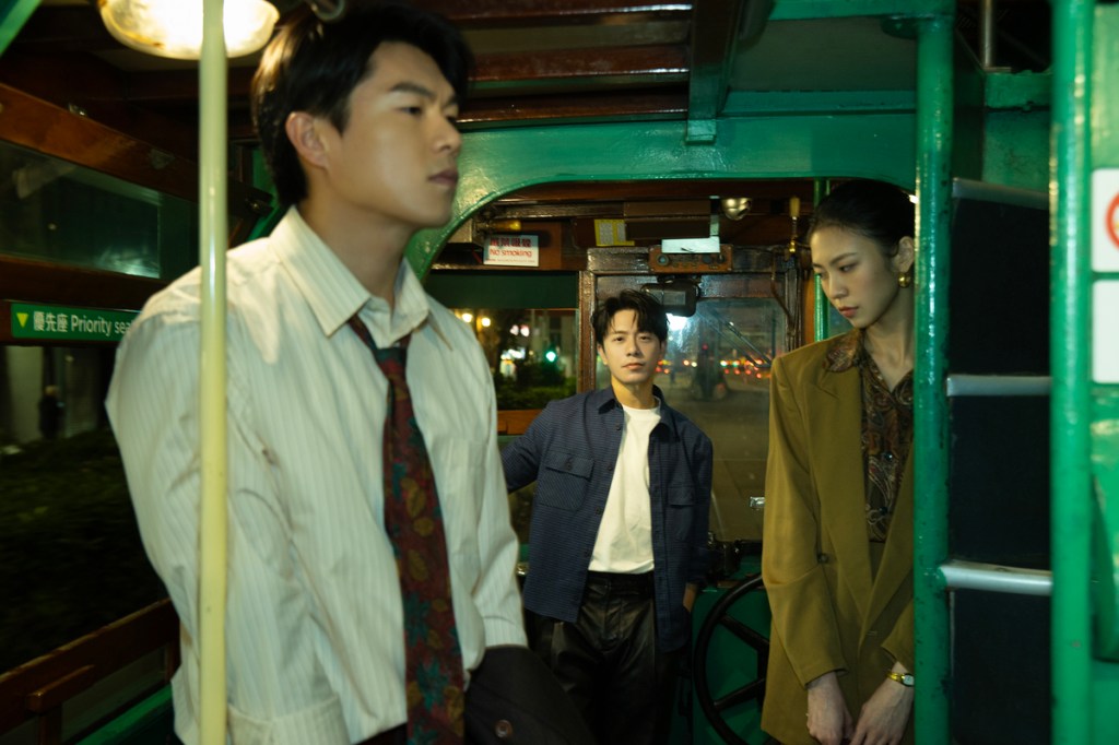 韋禮安(後排左起)、馬士媛;柯煒林(前排)