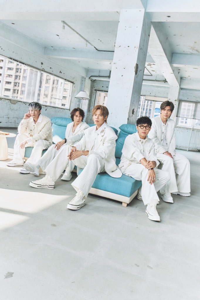 阿電(左起)、霸天、阿璞、劉逼、小橘 