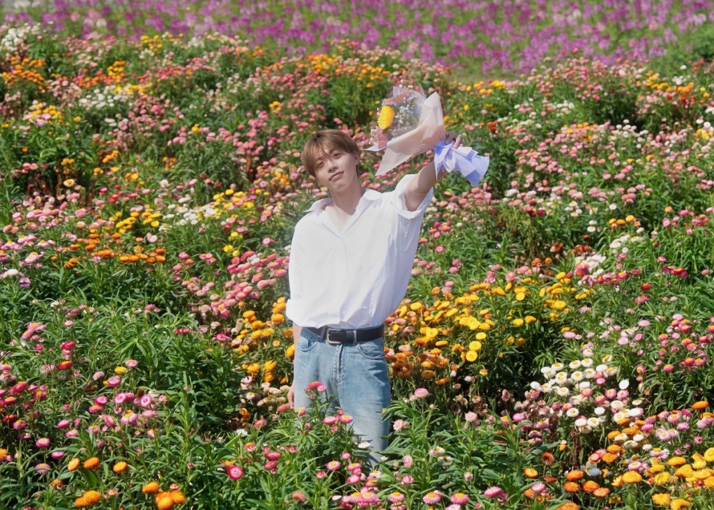 黃文廷甜蜜情歌〈花一開就相愛吧〉MV (照片提供:索尼音樂)