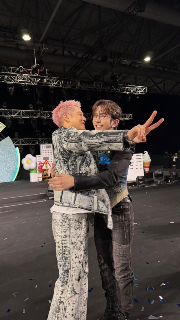 周湯豪、Anson Lo驚喜合體 (照片提供:環球音樂)